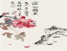 古禅梅国画